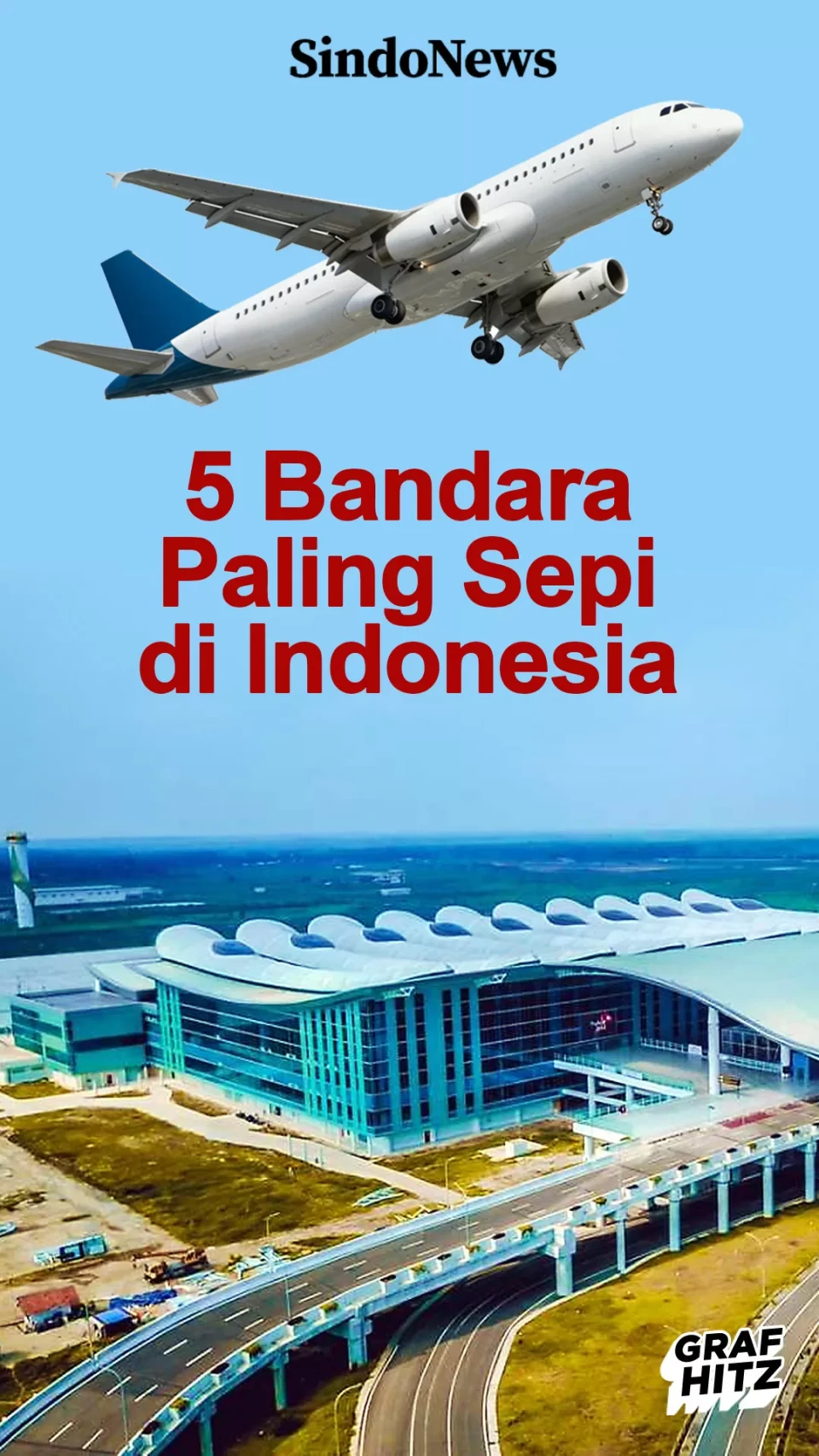 5 Bandara Paling Sepi...