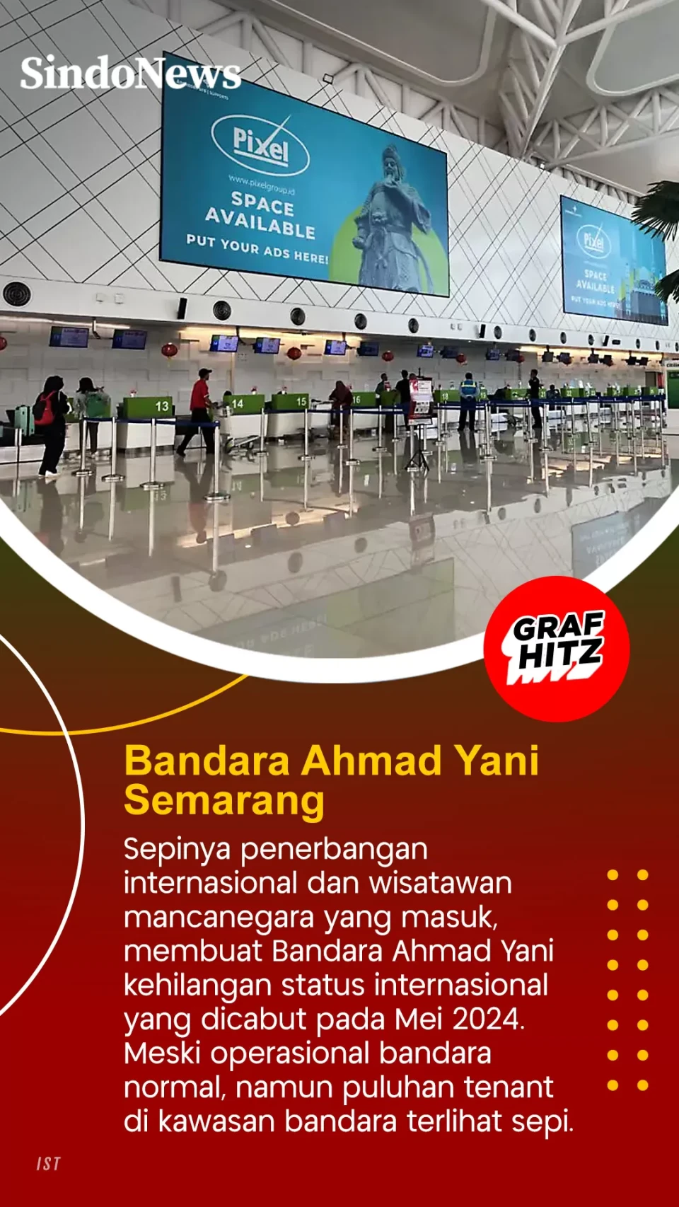 5 Bandara Paling Sepi...