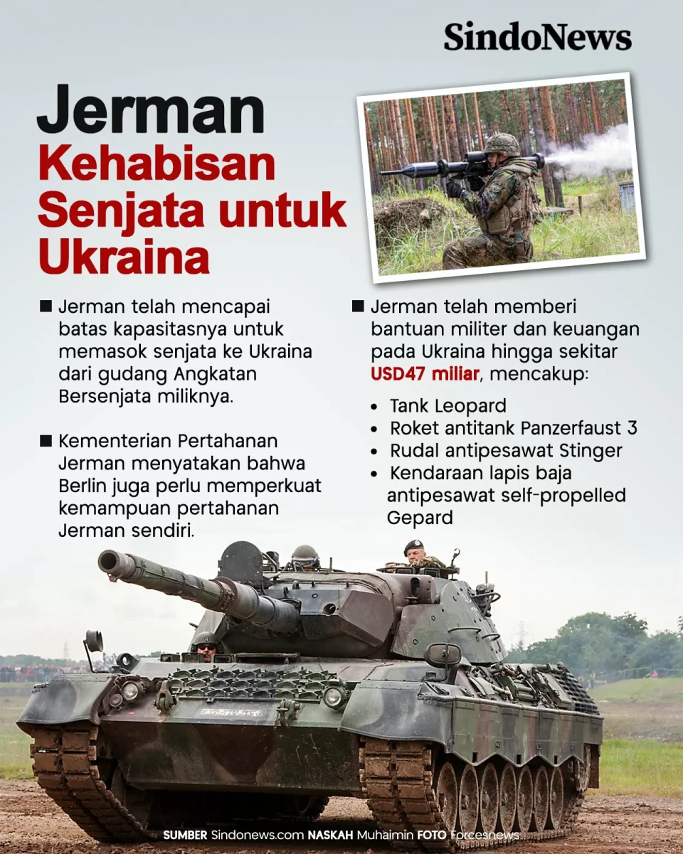 Jerman Kehabisan Senjata...