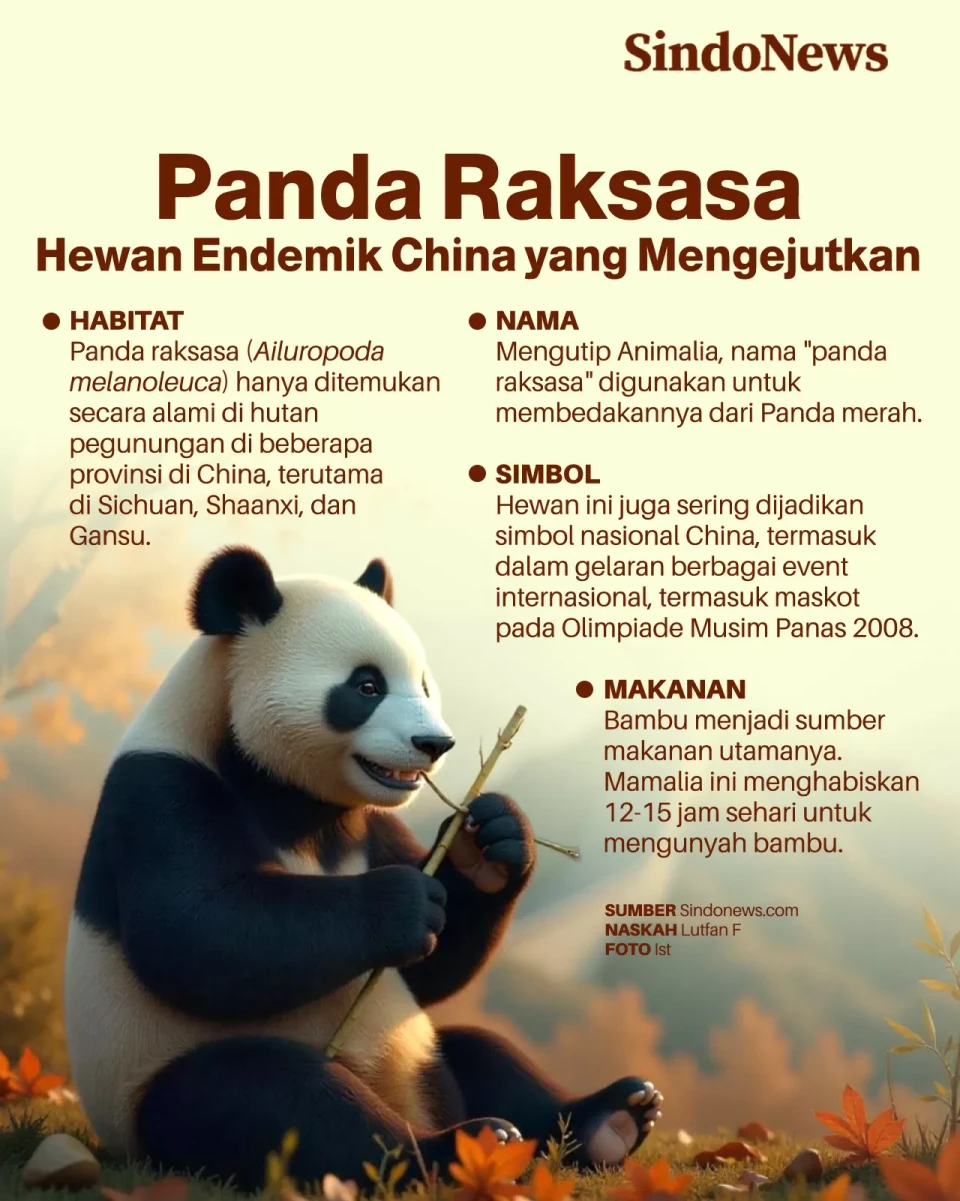Panda Raksasa Hewan...