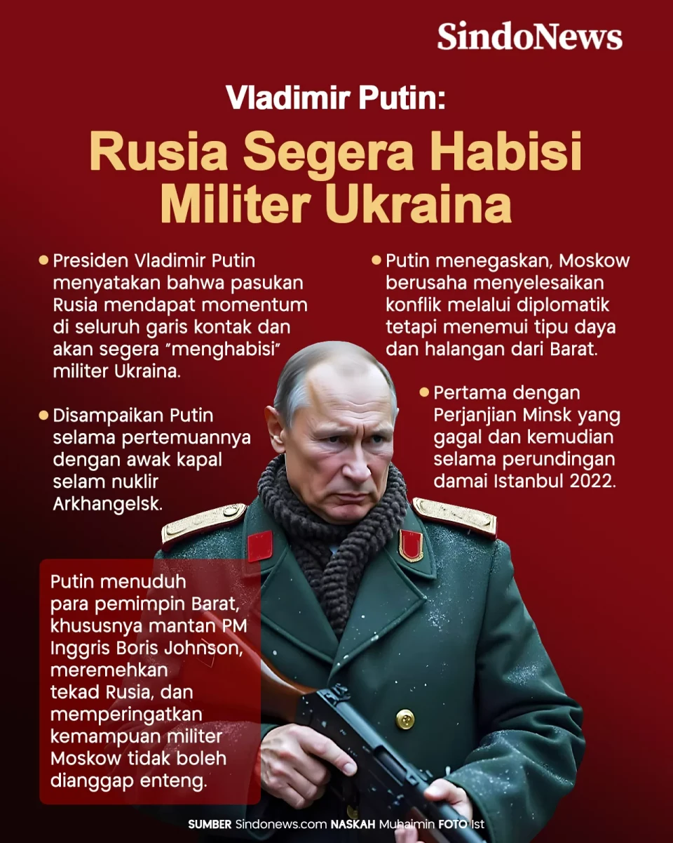 Vladimir Putin: Rusia...
