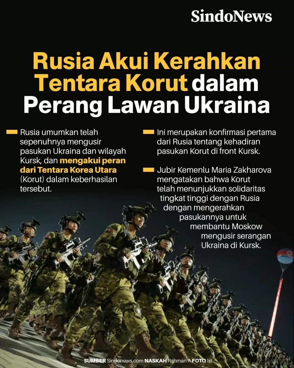 Rusia Akui Kerahkan...