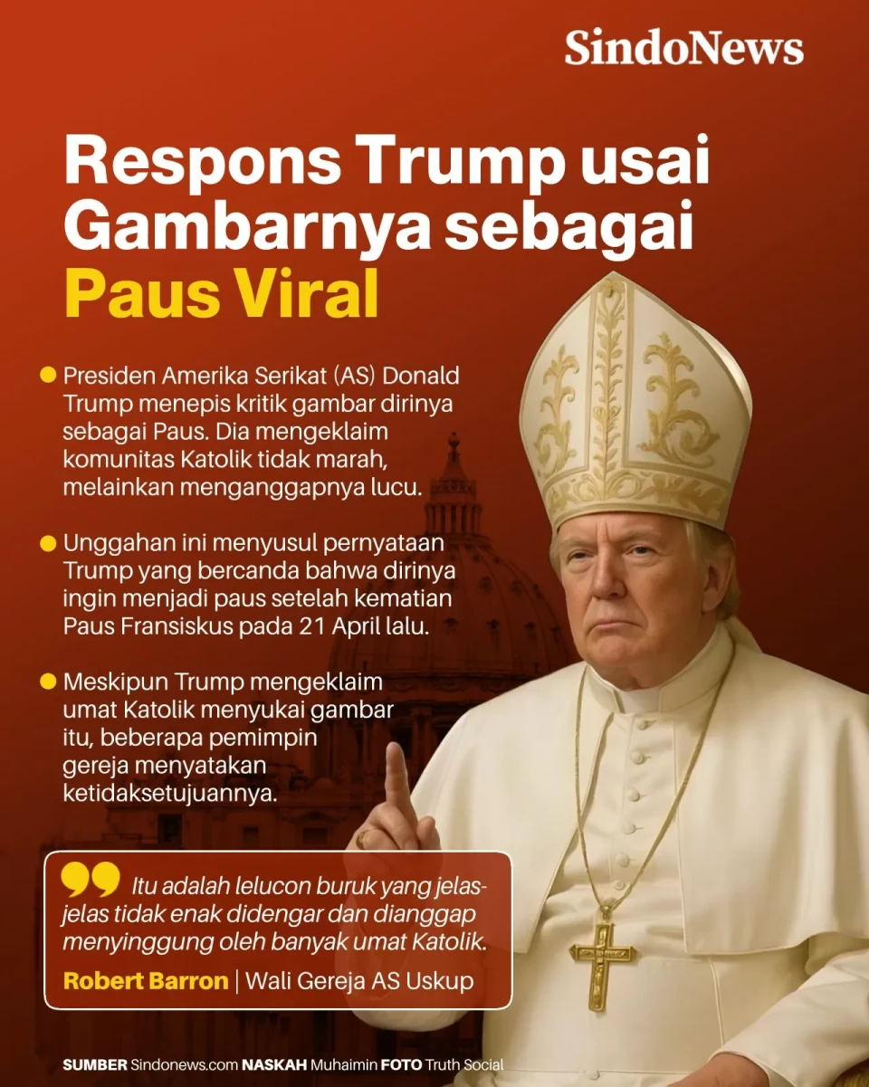 Respons Donald Trump...