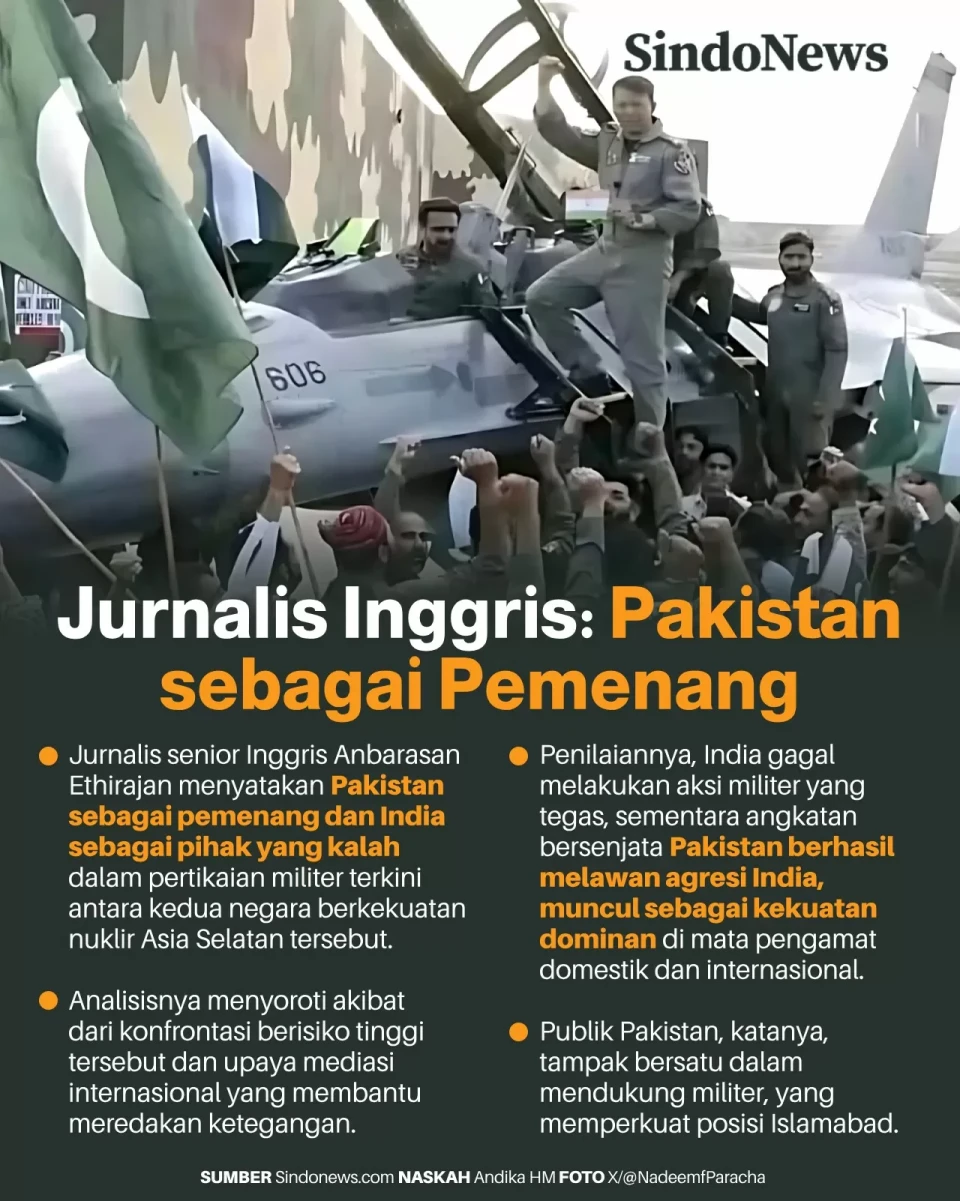 Jurnalis Inggris: Pakistan...