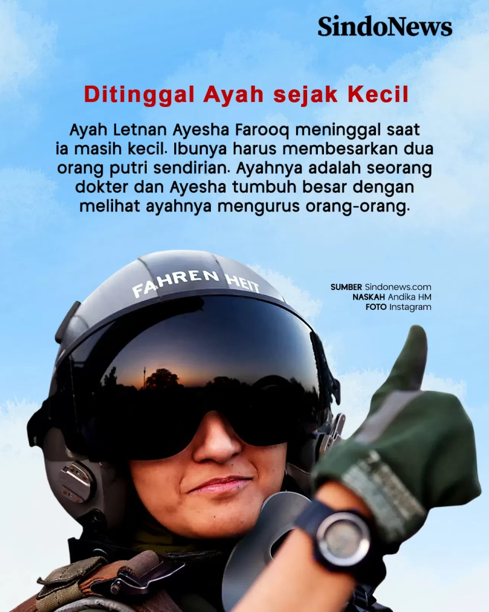 Ayesha Farooq, Pilot...