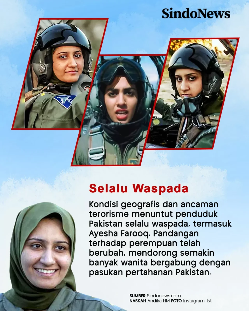 Ayesha Farooq, Pilot...