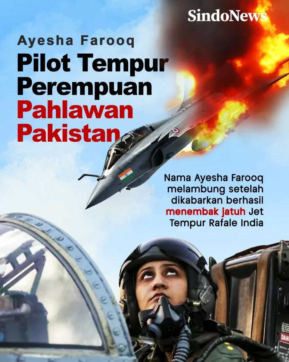 Ayesha Farooq, Pilot...
