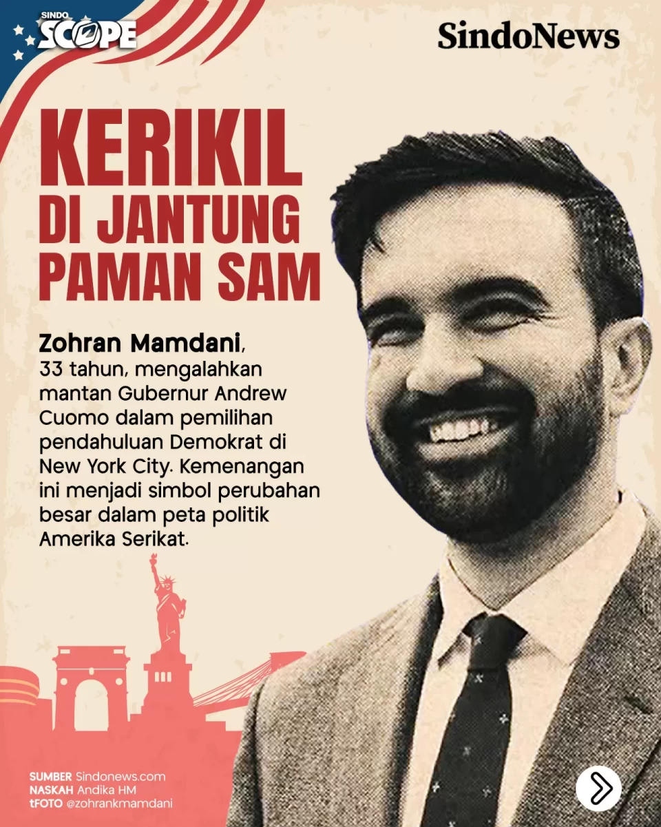 Zohran Mamdani, Kerikil...