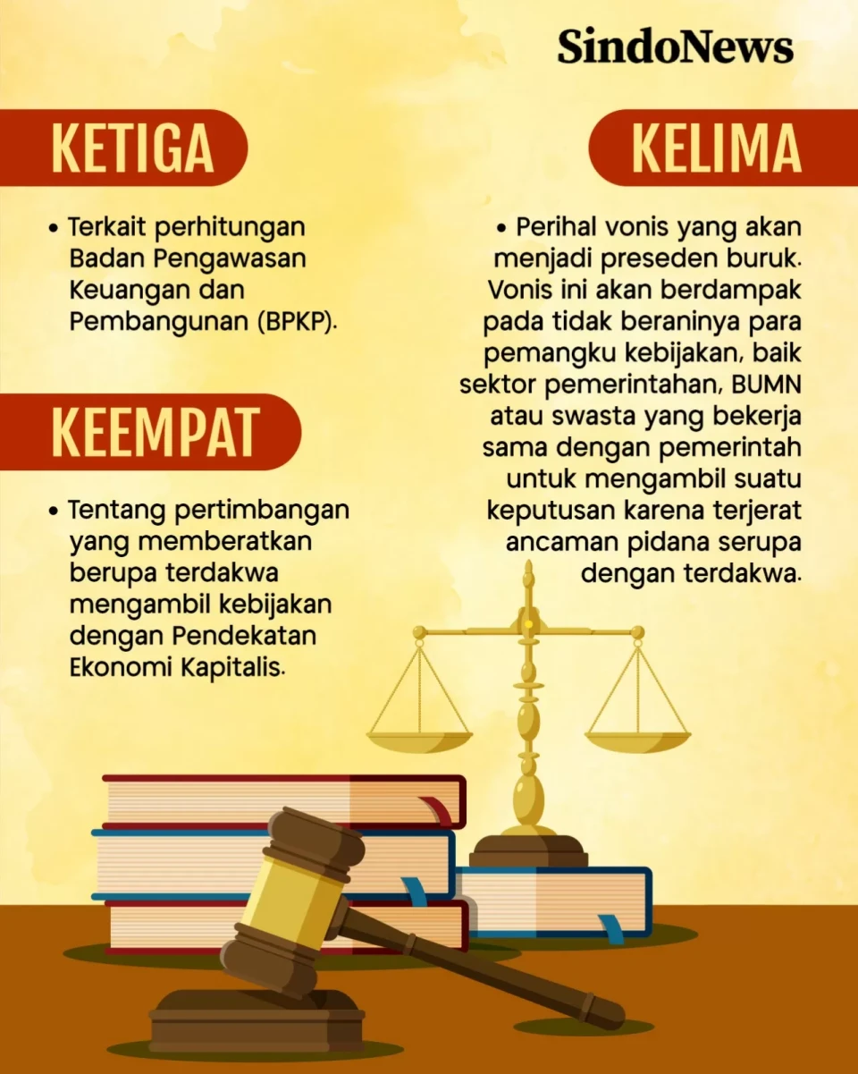 5 Alasan Tom Lembong...