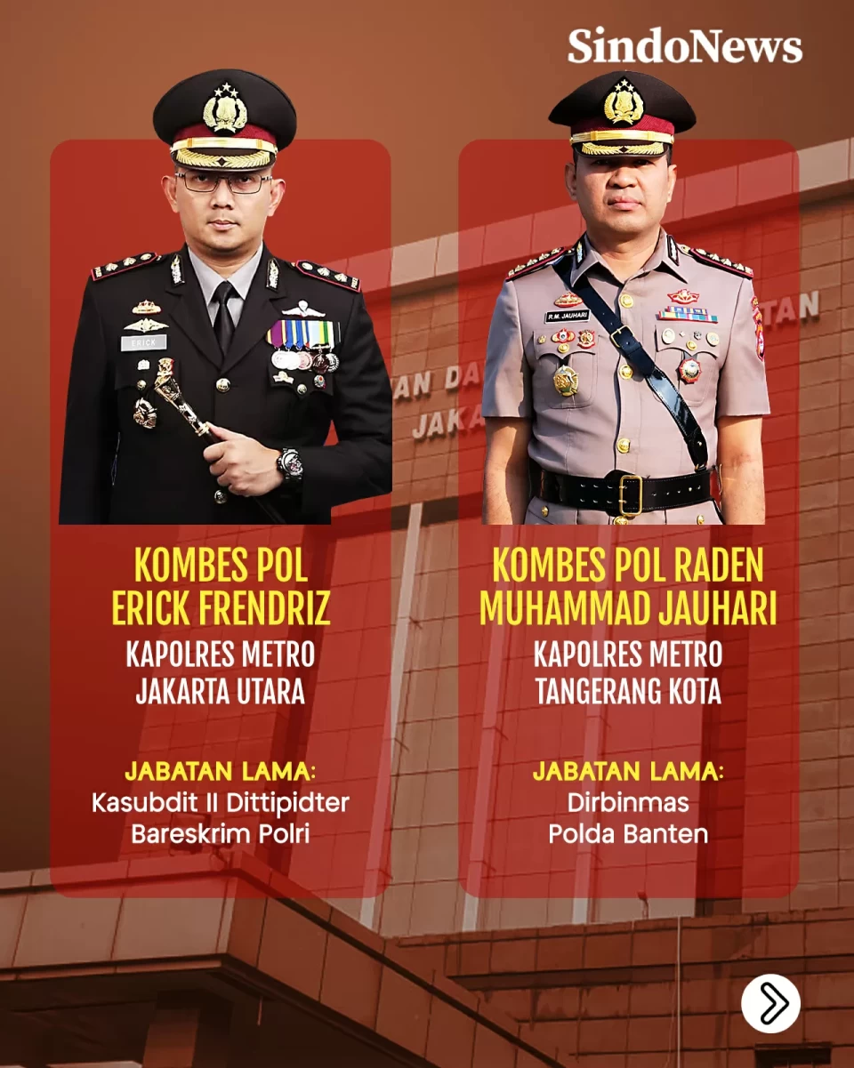 Daftar 5 Kapolres Baru...