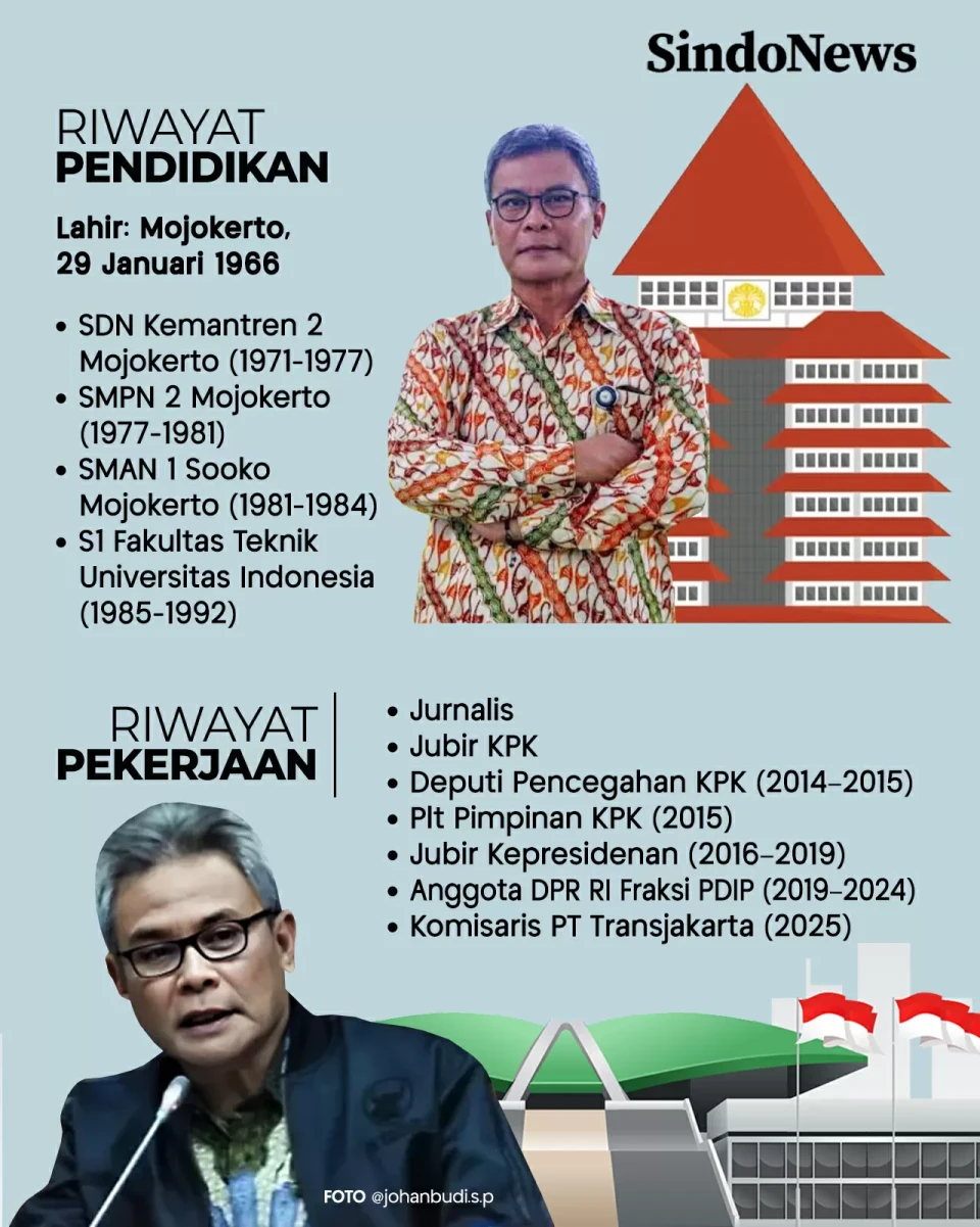 Johan Budi, Mantan Jubir...