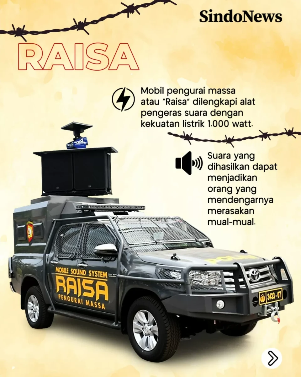 6 Kendaraan Polisi yang...