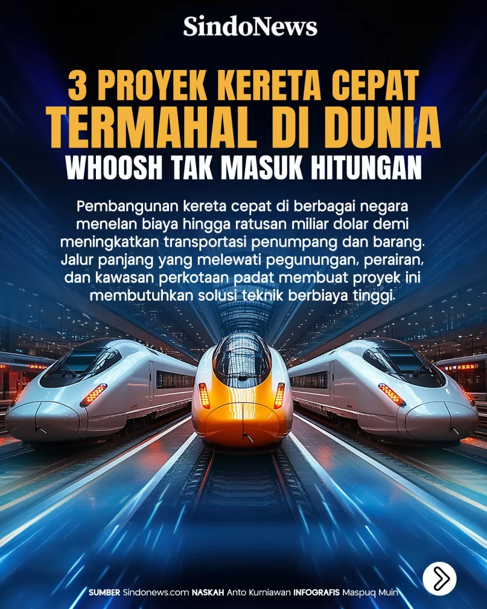 3 Proyek Kereta Cepat...