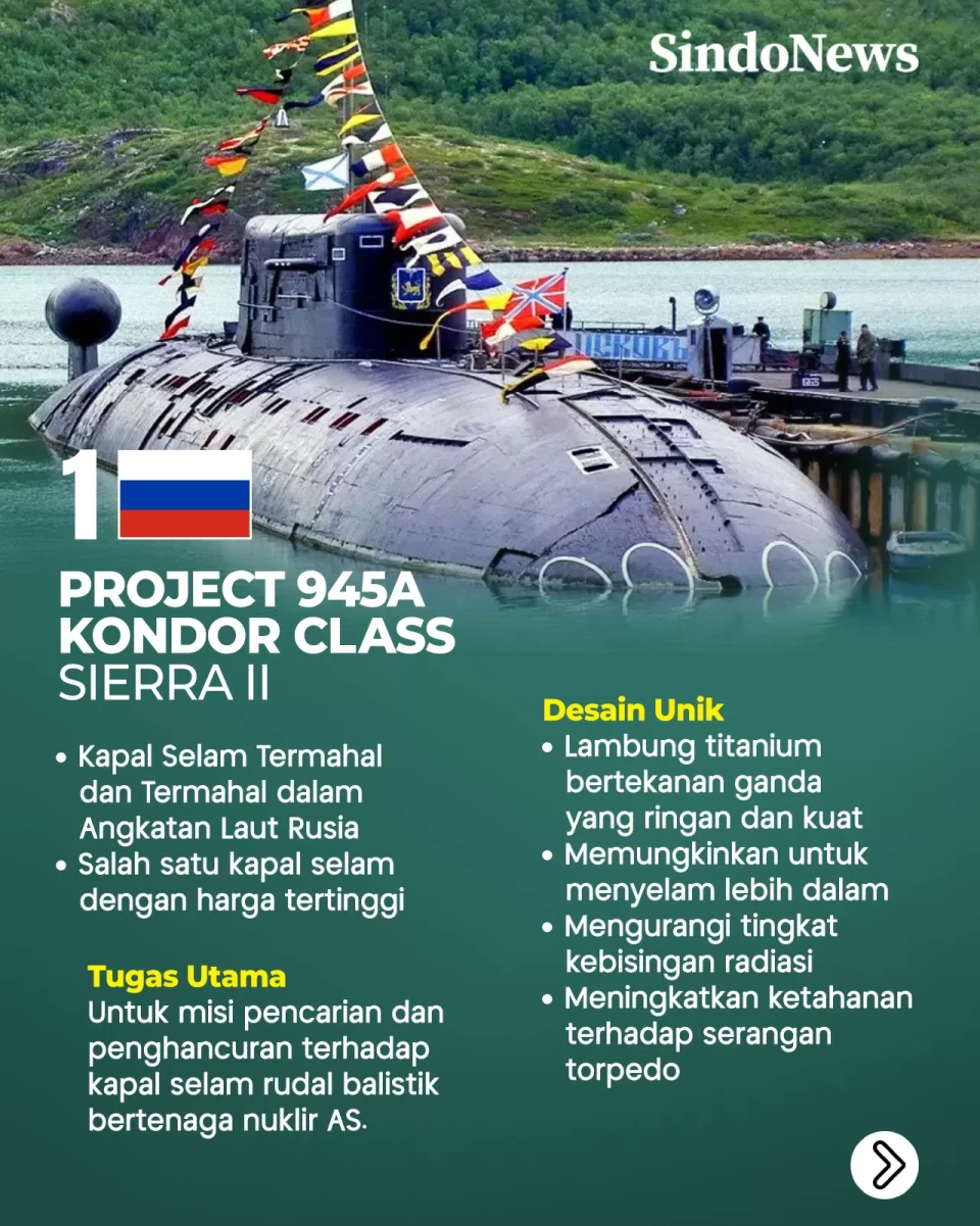 5 Kapal Selam Serang...