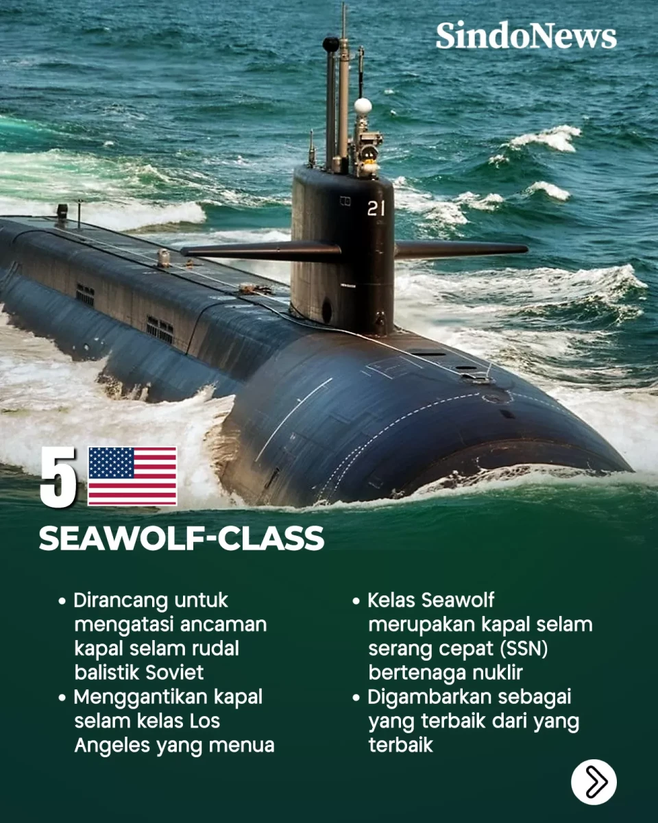 5 Kapal Selam Serang...