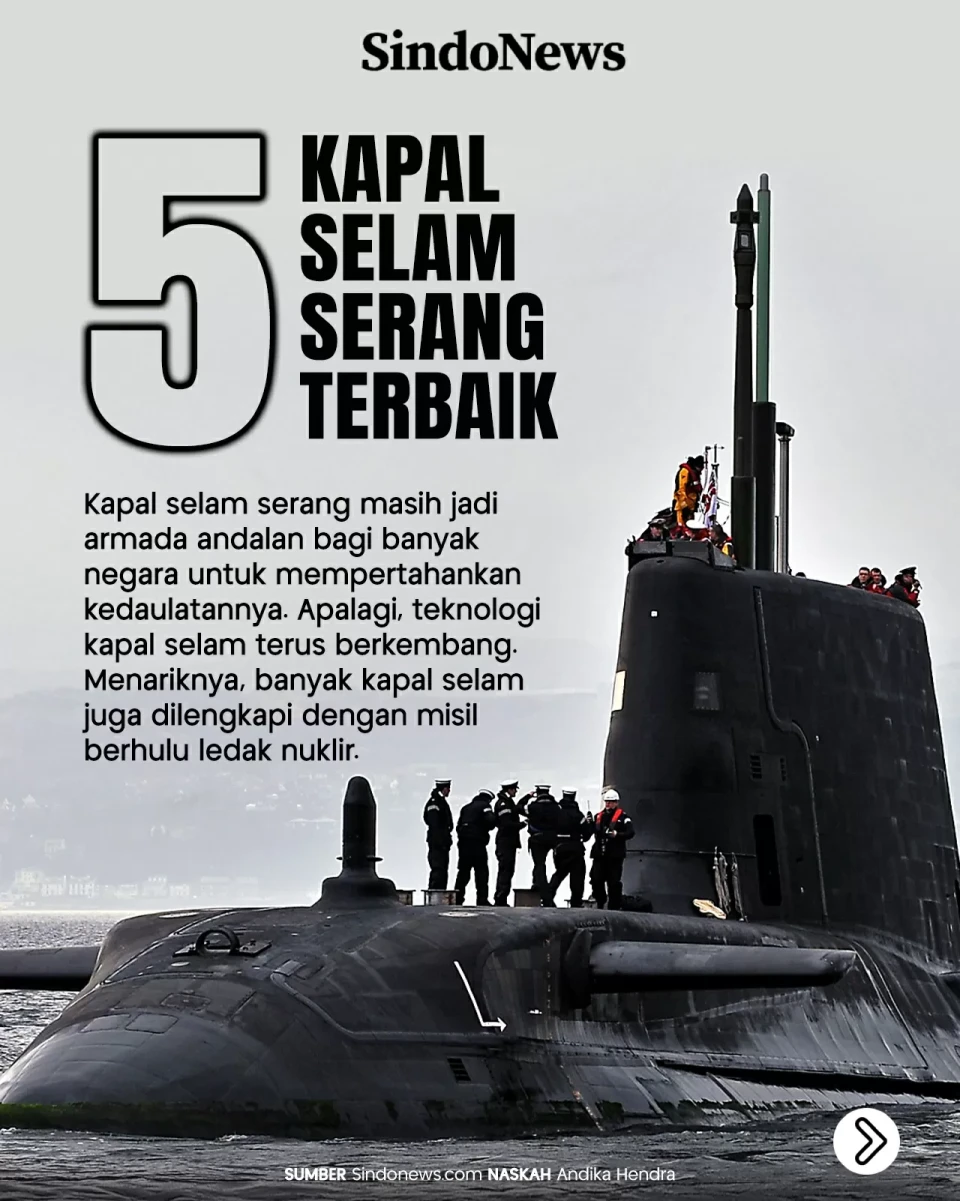 5 Kapal Selam Serang...