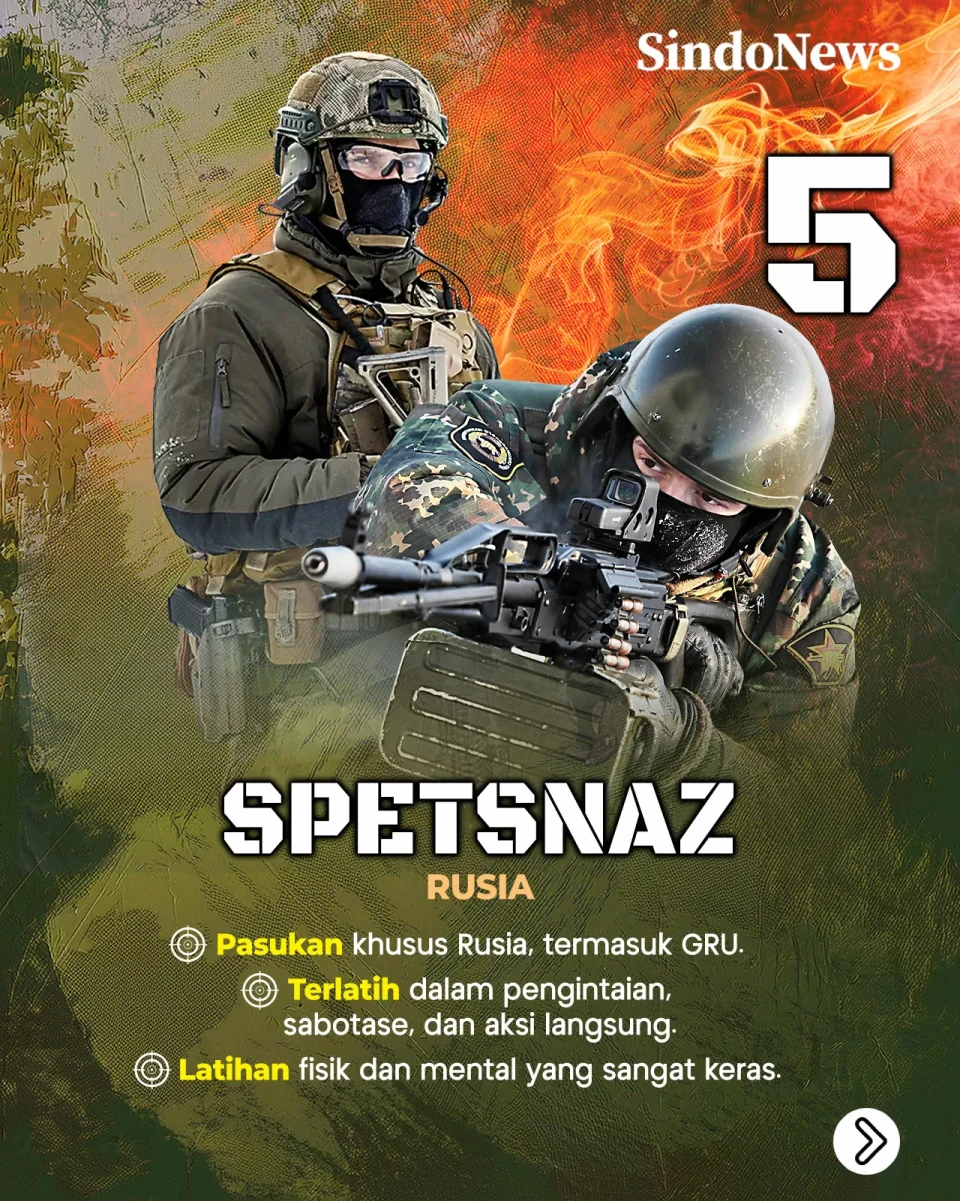 10 Pasukan Khusus Terganas...