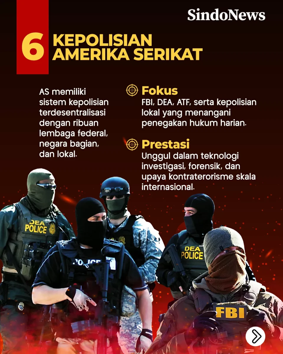 8 Kepolisian Terbaik...