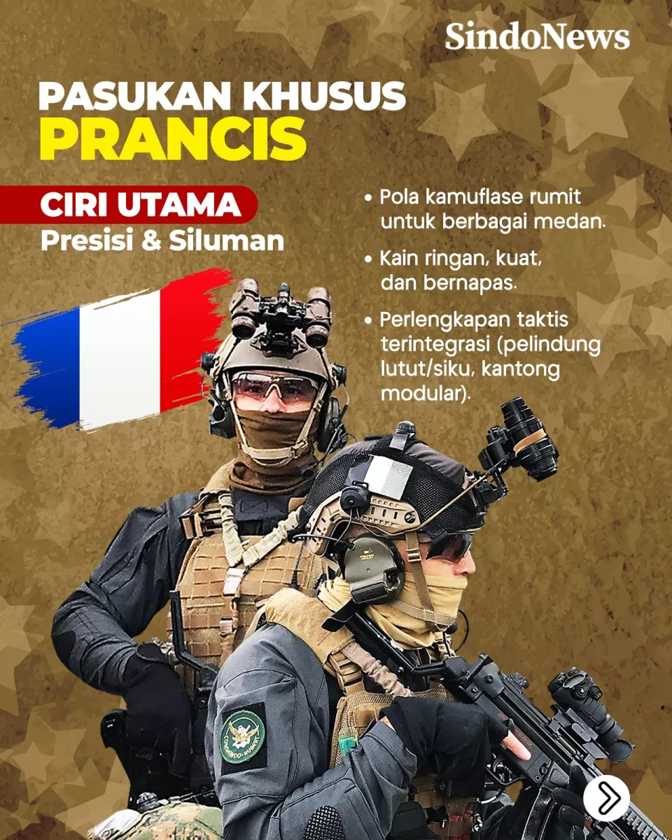 7 Seragam Pasukan Khusus...