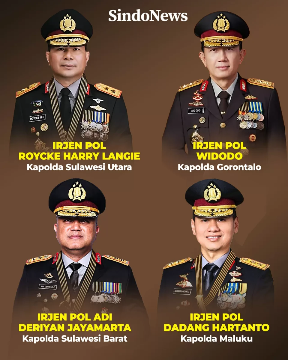 10 Kapolda Lulusan Akpol...