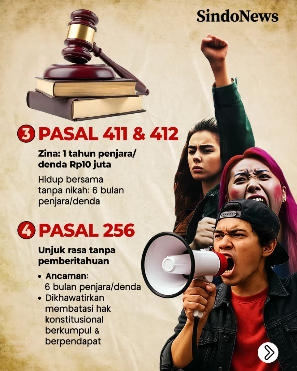 Deretan Pasal Kontroversial...