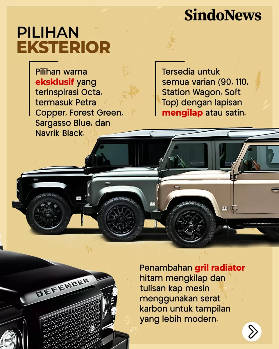 Land Rover Classic Tawarkan...