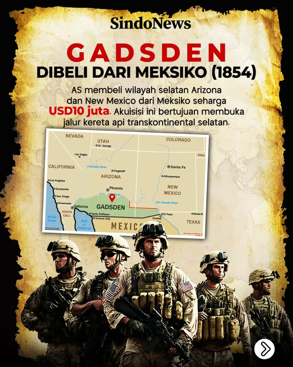 7 Wilayah AS yang Diperoleh...