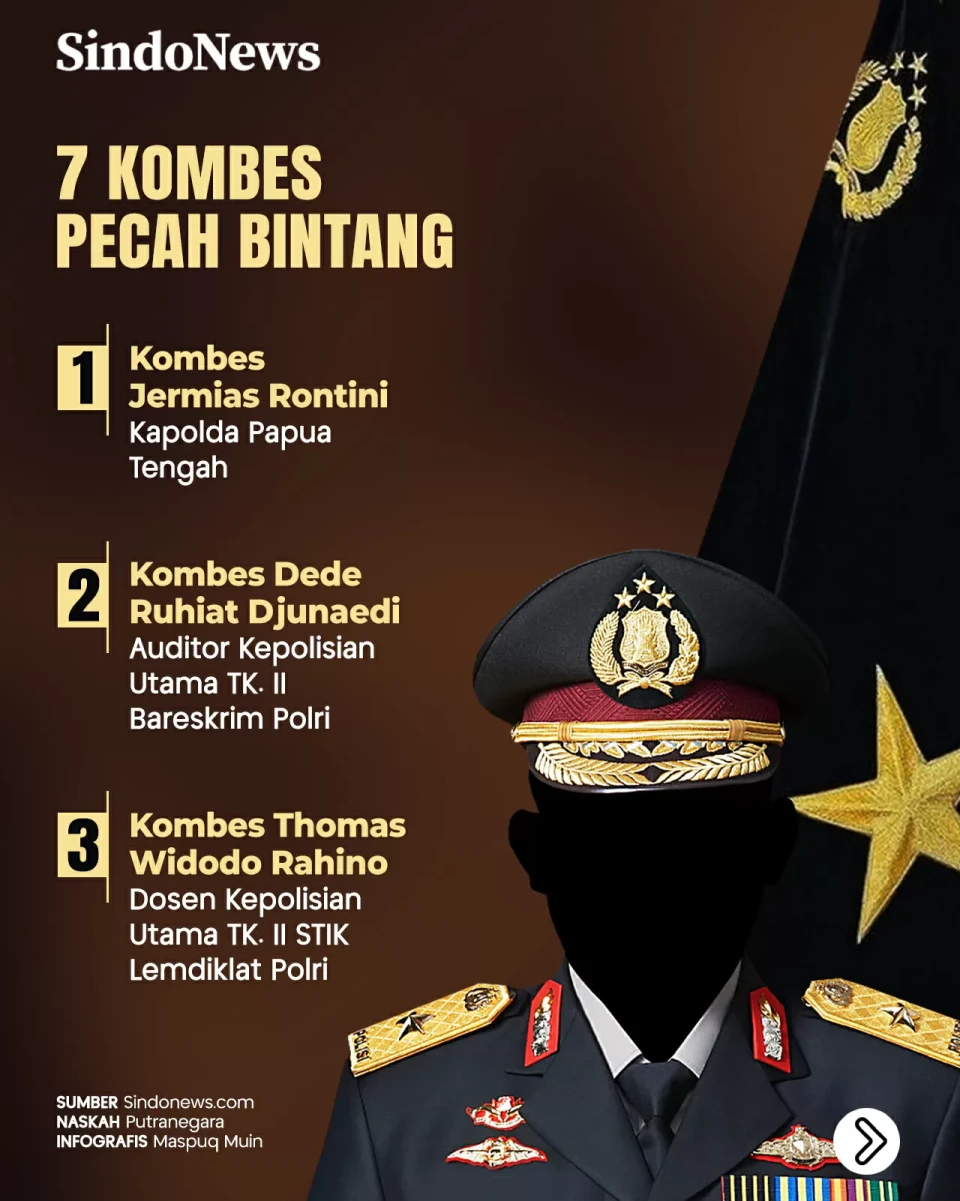 7 Kombes Pecah Bintang...