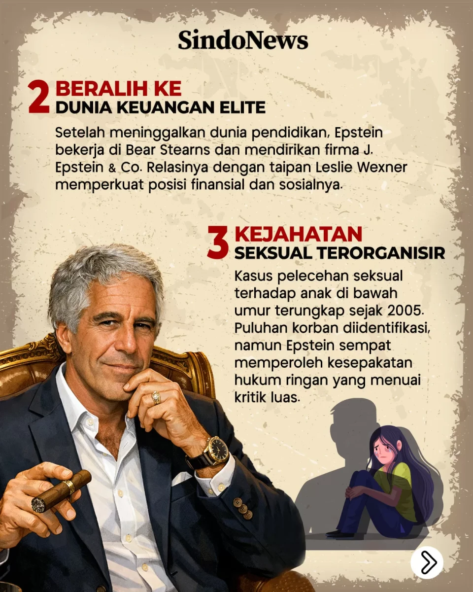5 Fakta Jeffrey Epstein:...
