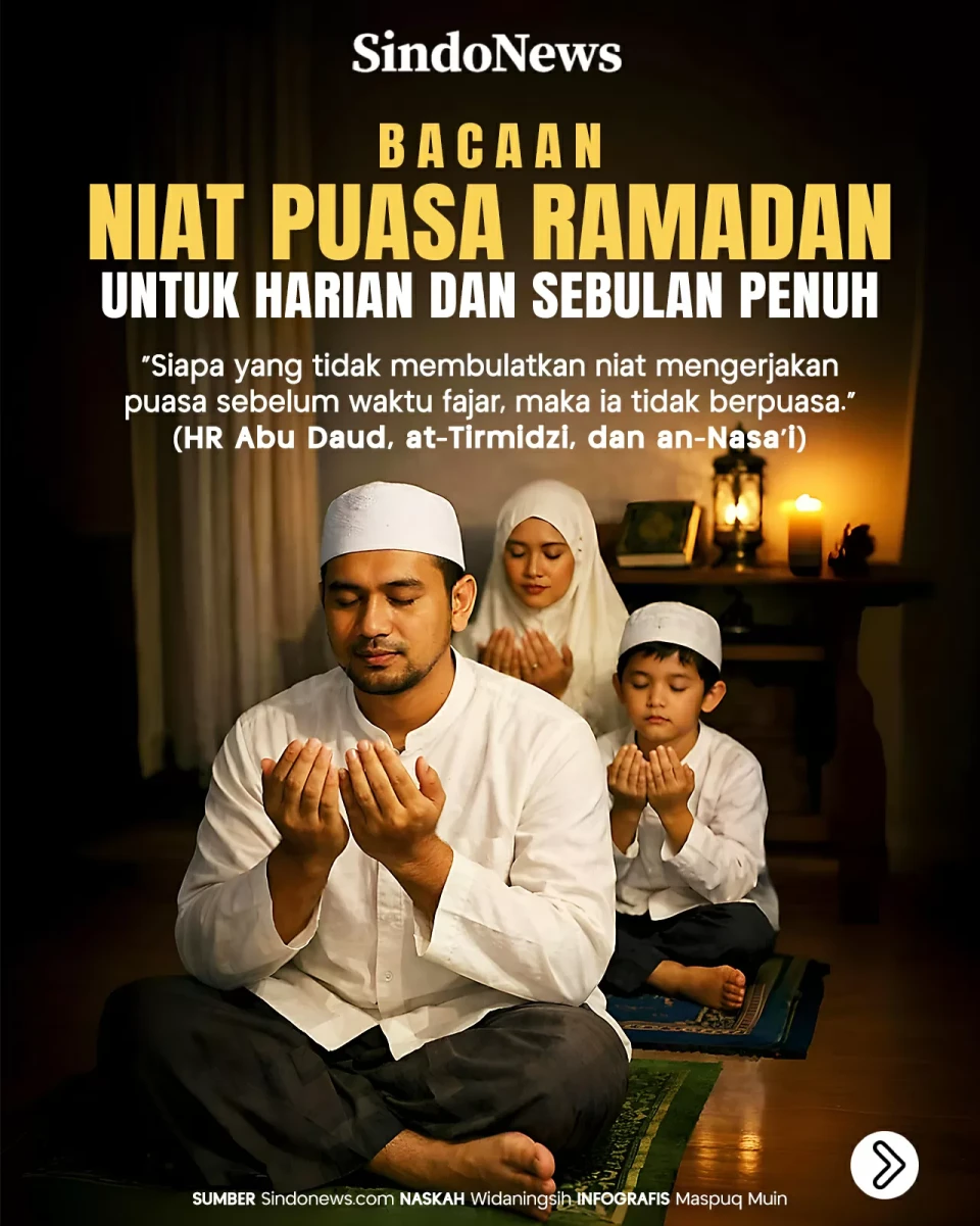 Bacaan Niat Puasa Ramadan...