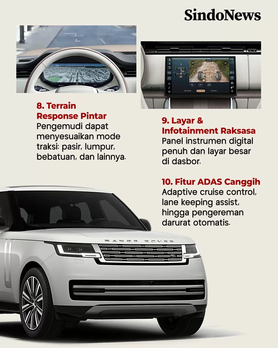 10 Fitur Range Rover...