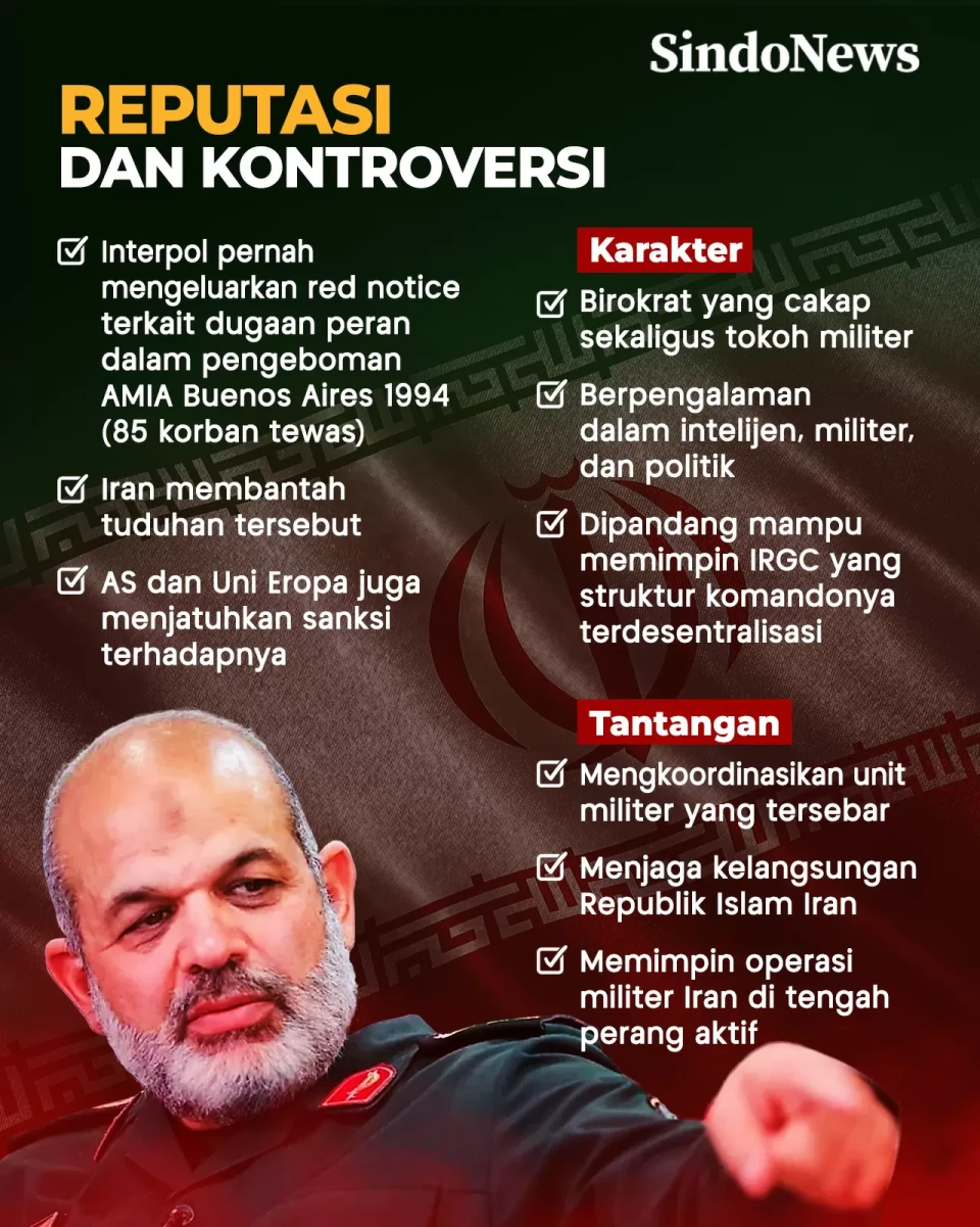 Ahmad Vahidi, Panglima...