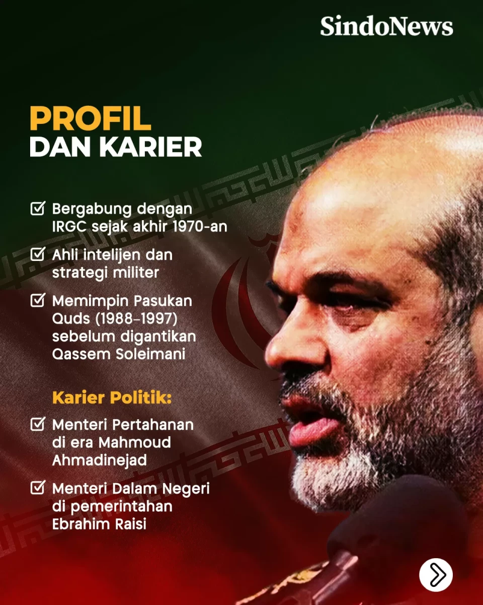 Ahmad Vahidi, Panglima...