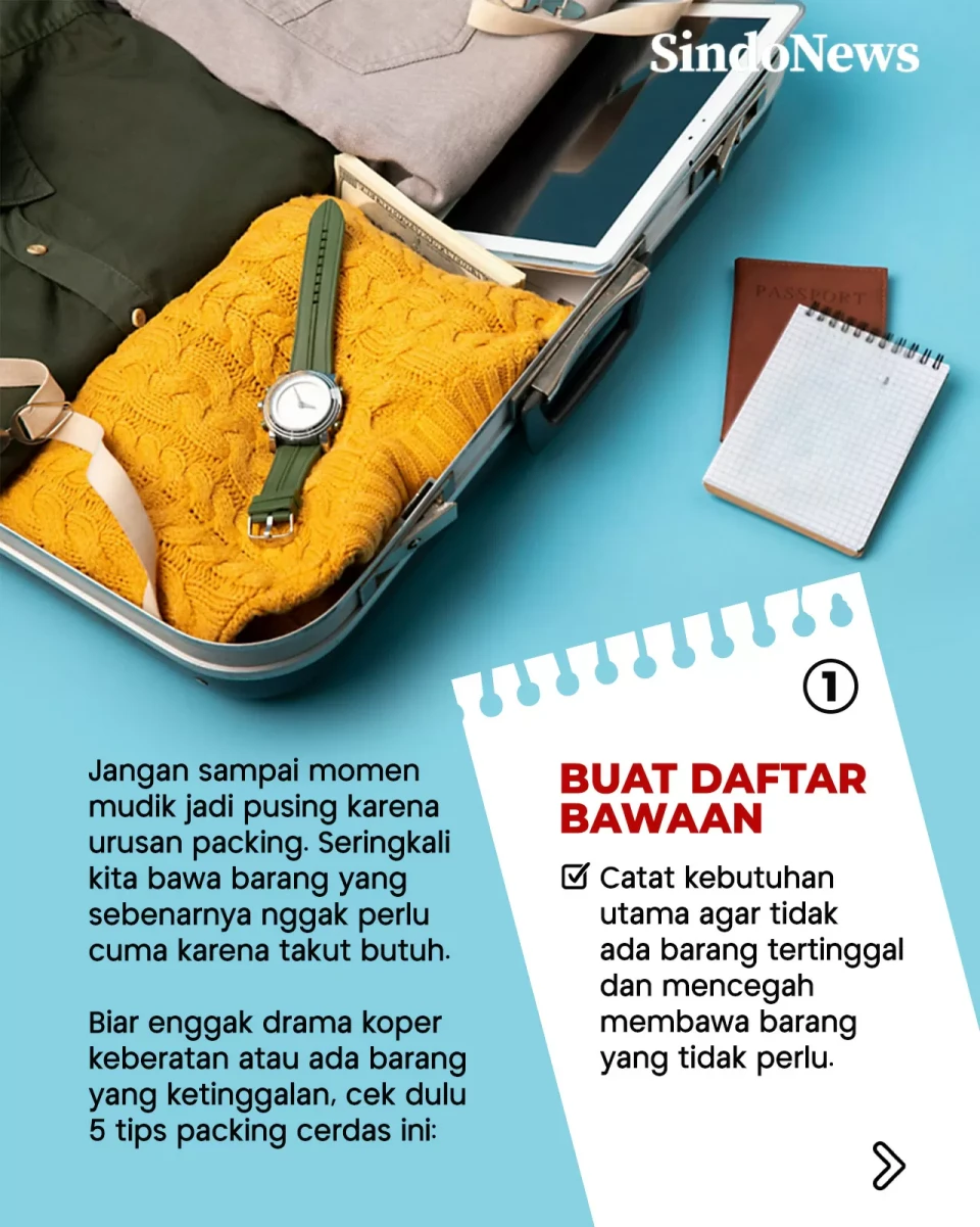 5 Tips Packing Mudik...