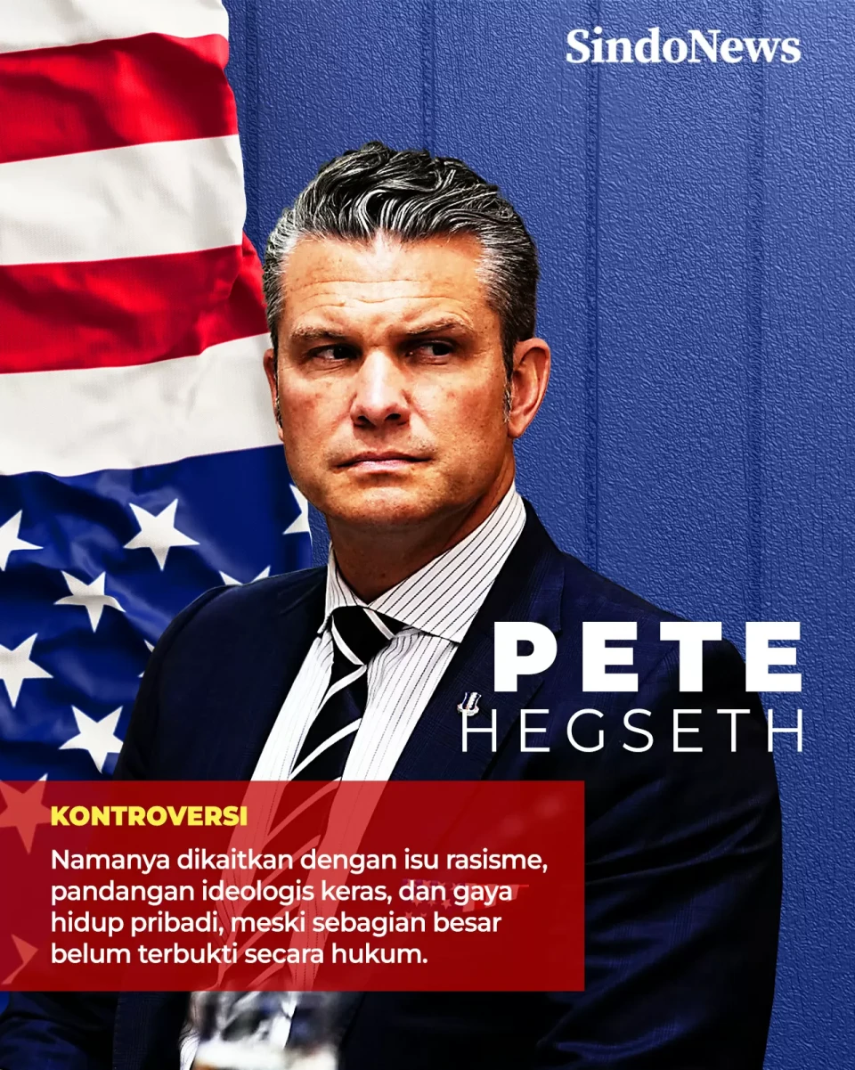 Pete Hegseth, Menteri...
