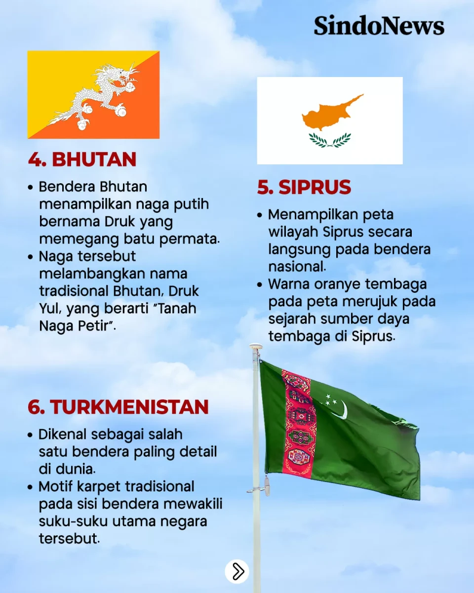 10 Bendera Negara Paling...