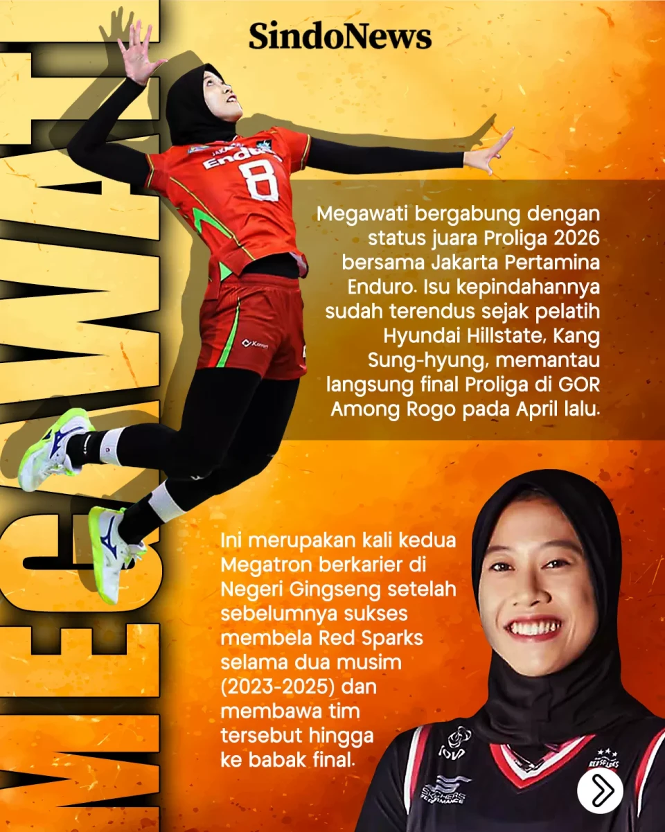 Megawati Hangestri Gabung...