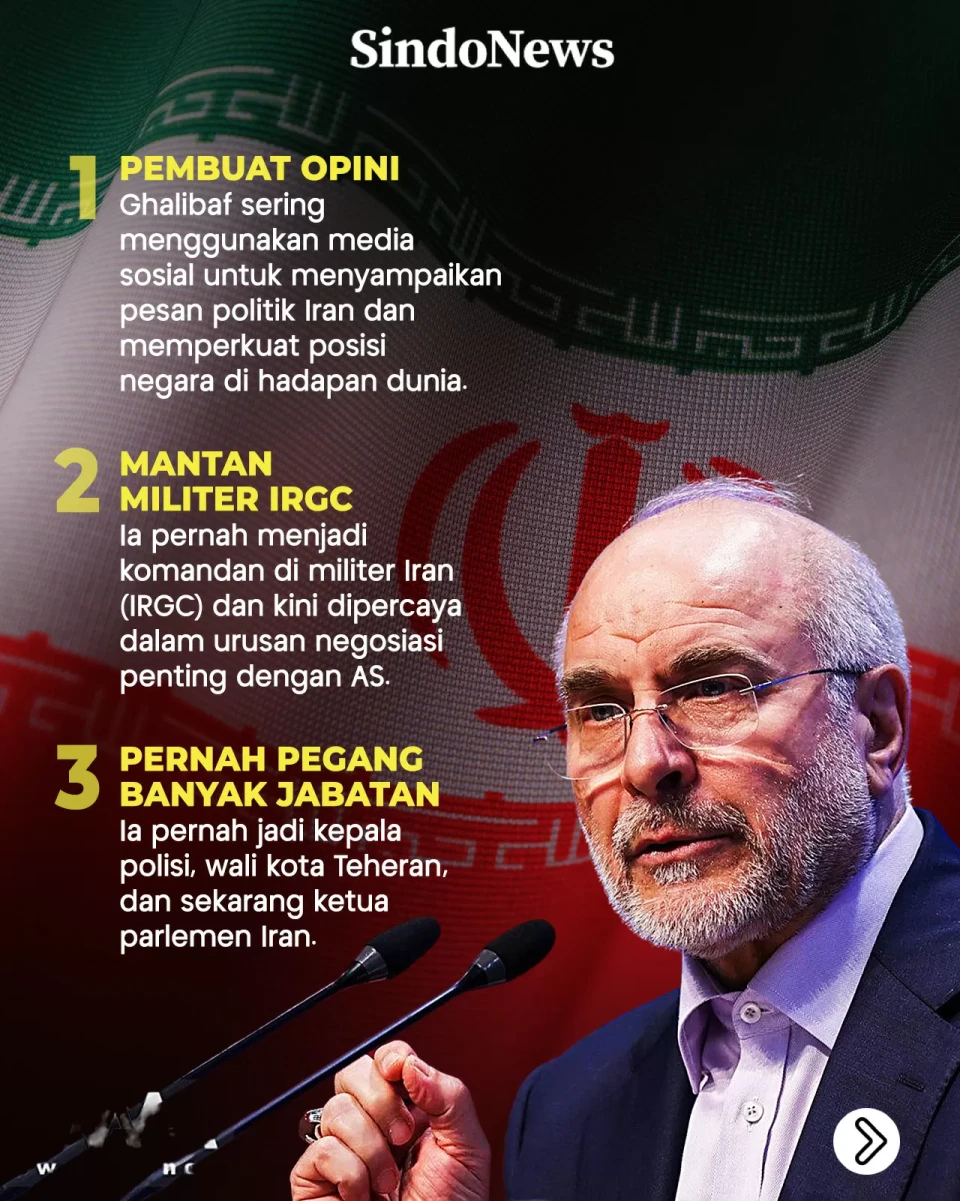 Bagher Ghalibaf, Negosiator...